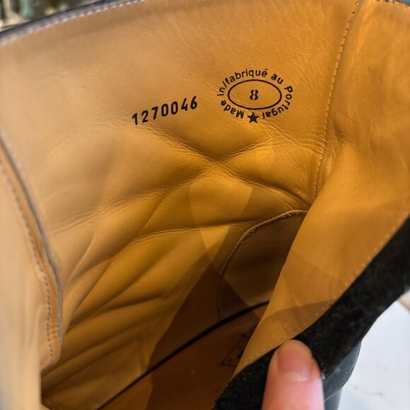 Vintage John Fluvog Sixties Mod Split Leather Ankle Boots - Picture 7 of 13